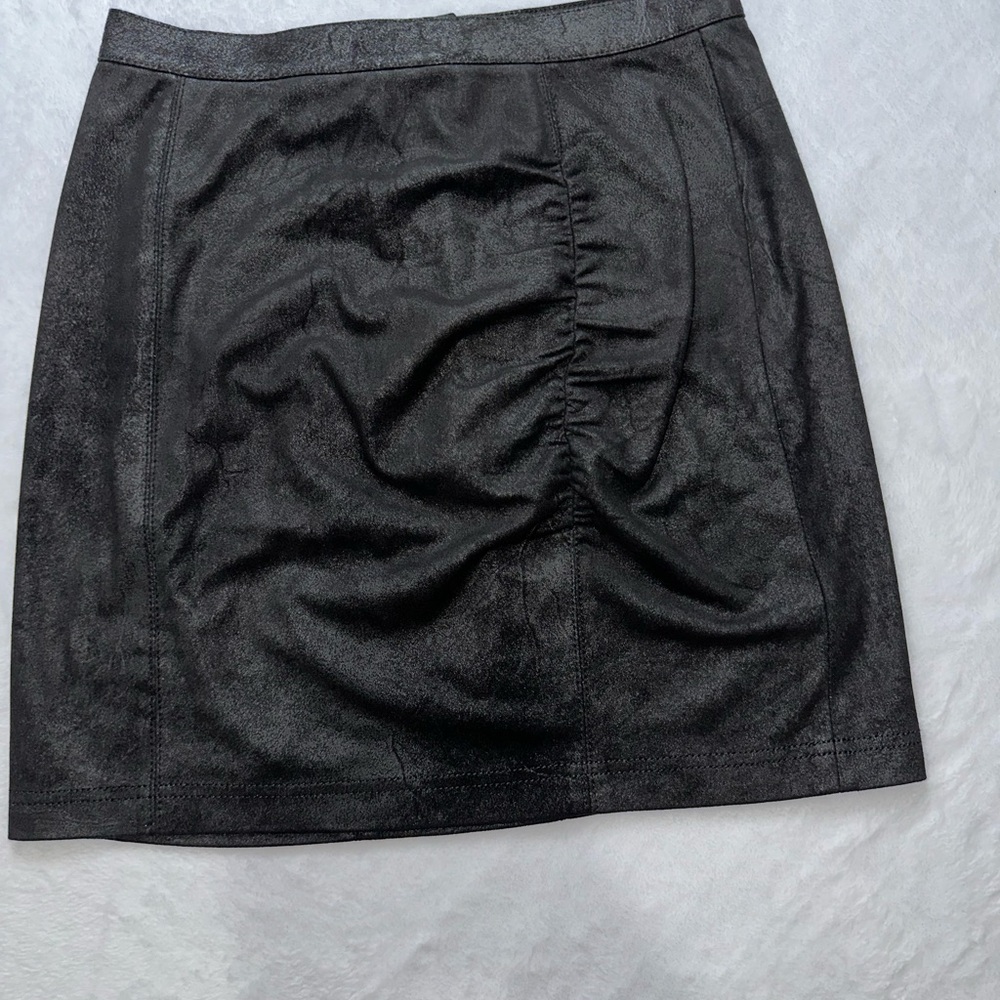 Free People Black Mini Skirt Size XS - Picture 2 of 11